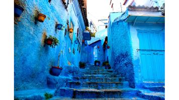 Chefchaouen MOROCCO wallpapers  2018 Affiche