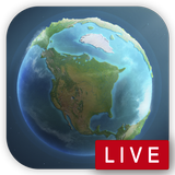 🌏 Live Earth - Satellite Maps, Position Tracking icône