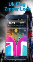 UK Flag Zipper Lock App syot layar 2