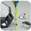 Diamond Zipper Lock App