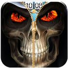 Skull Lock Screen App Free icône