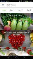 Detox 21 days diet poster