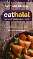 eat halal takeaway-poster