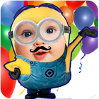 Yellow Minion Face Maker ícone