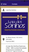 برنامه‌نما Loja dos Sonhos - Espinosa (MG) عکس از صفحه
