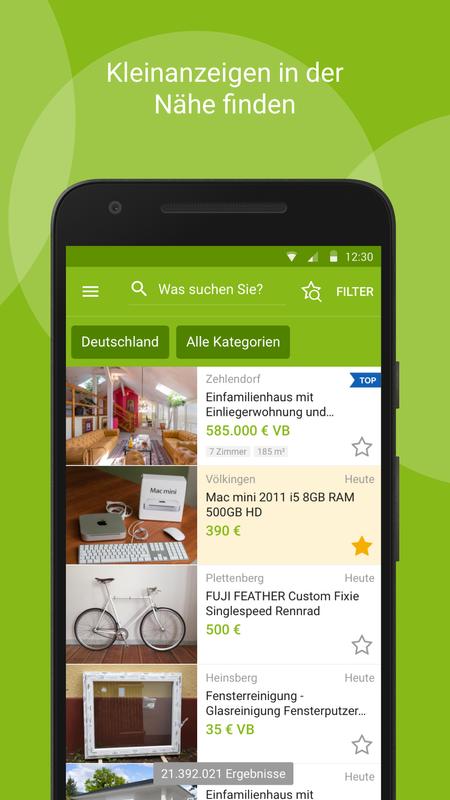 eBay Kleinanzeigen for Germany APK Download - Free Shopping APP for Android | APKPure.com