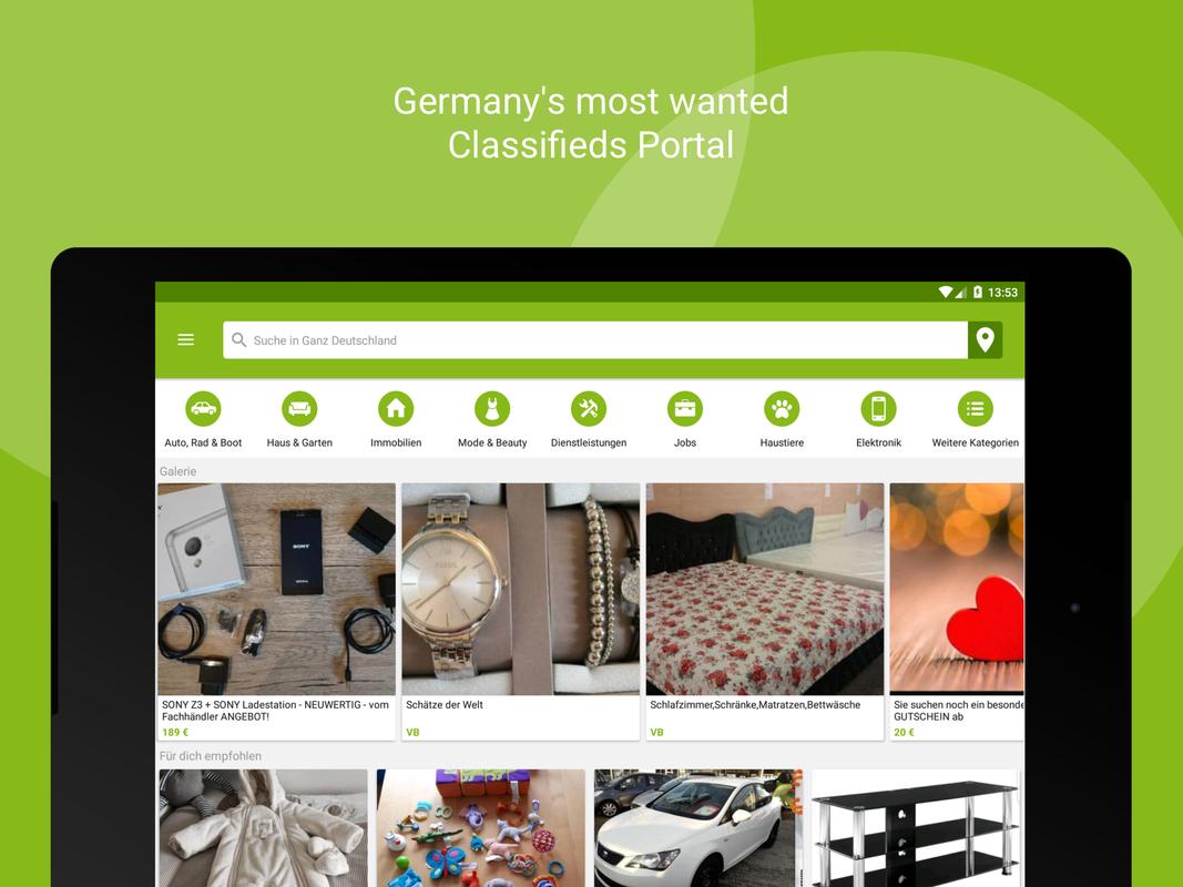 eBay Kleinanzeigen for Germany APK Download - Free ...