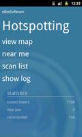 Hotspotting - Free WiFi Map poster