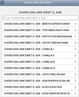 Chord dan Lirik Ebiet G Ade screenshot 2