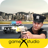 Police Fighting Gangsters