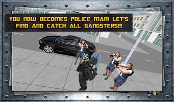 Police Fighting Gangsters تصوير الشاشة 1