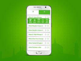 Athan Salat prayer Ringtones capture d'écran 3
