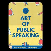 The Art Of Public Speaking الملصق