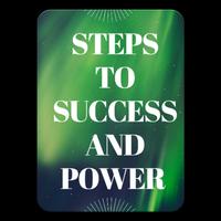 Steps To Success And Power Affiche