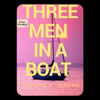 Three Men in a Boat by Jerome K. Jerome Free ebook Plakat