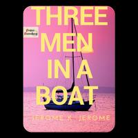 Poster Three Men in a Boat by Jerome K. Jerome Free ebook