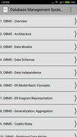 Database Management System ポスター