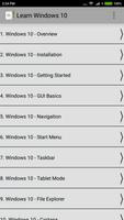 Learn Windows 10 海報