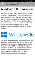 Learn Windows 10 capture d'écran 1