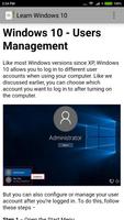 Learn Windows 10 syot layar 2
