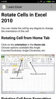 Learn Excel imagem de tela 2