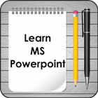 Learn MS Powerpoint ไอคอน