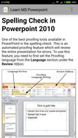 Learn MS Powerpoint پوسٹر