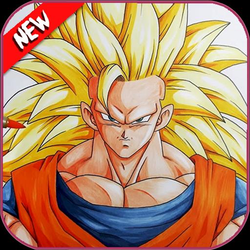 Descarga de APK de Cómo dibujar Goku Super Saiyan Easy para Android Descarga de APK de Cómo dibujar Goku Super Saiyan Easy para Android