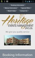 Heritage Events Affiche