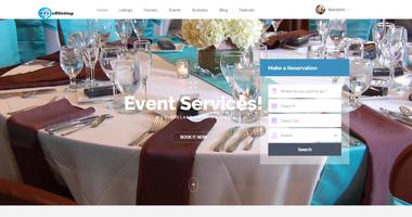 Events Service Listing & Booking captura de pantalla 2