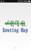 Routing Map poster