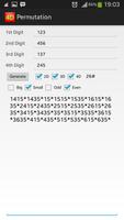 Permutasi Angka Versi Lama скриншот 3