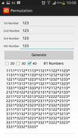 4D Permutation screenshot 2