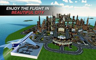 City Pilot Airplane Flight Simulator Game 2017 screenshot 3