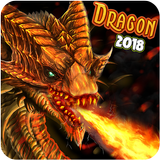 Super Dragon Warrior Hunter - Angry Dragon 2017 أيقونة