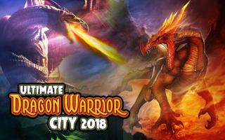 Super Dragon Warrior Hunter - Angry Dragon 2017 الملصق