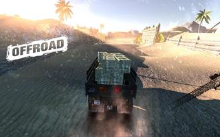 Off Road Cargo Transporter Truck Driver 3D capture d'écran 2