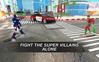 Iron Superhero flying Robot - City Rescue Mission スクリーンショット 3