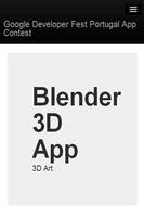 3D Artist App پوسٹر