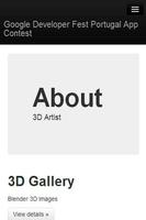 3D Artist App اسکرین شاٹ 1