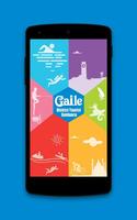 Galle Tourist Map & Guidance Affiche
