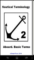 Nautical Terminology. Aboard. Affiche