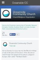 Oceanside Community Church poster