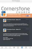 Cornerstone Church - PA تصوير الشاشة 2