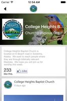 College Heights Baptist Church capture d'écran 2