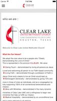 Clear Lake UMC - Houston capture d'écran 1
