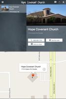 HOPE COVENANT CHURCH Affiche
