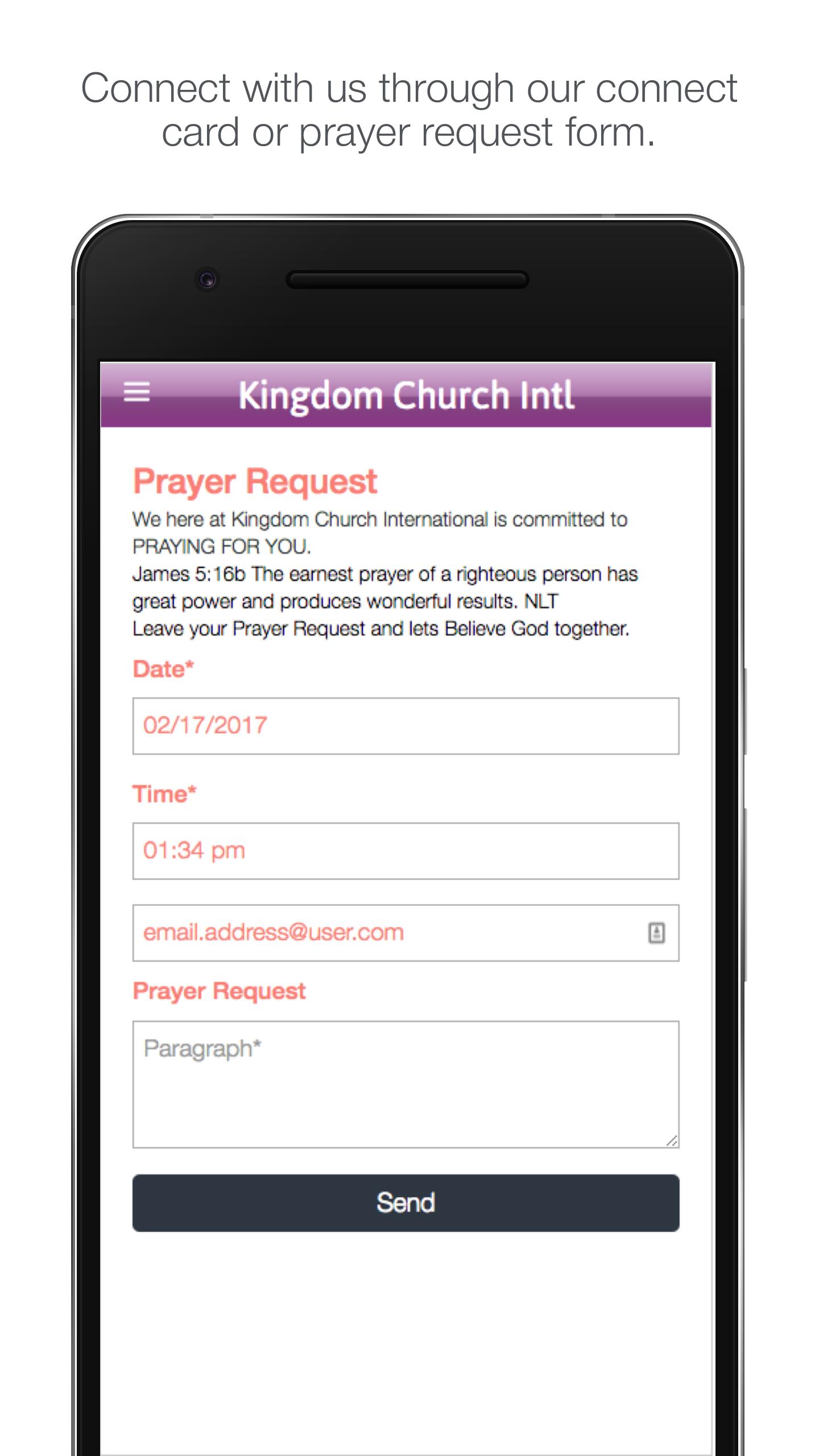 Kingdom Church International poster