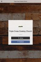 Triple Cross Cowboy Church الملصق