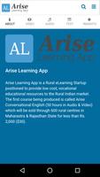 Arise Learning Plakat